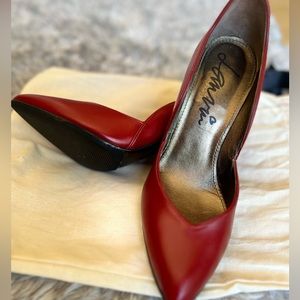 Lanvin high heels, size 36, red color